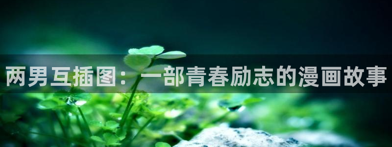 韩漫免费官网：两男互插图：一部青春励志的漫画故事